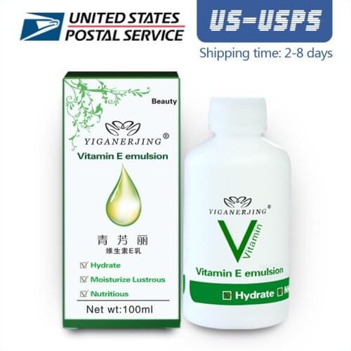 100ml Vitamin E Emulsion Face Cream Anti Dry Anti Aging Hydrating Nutritious Body Moisturizing Beauty Cream