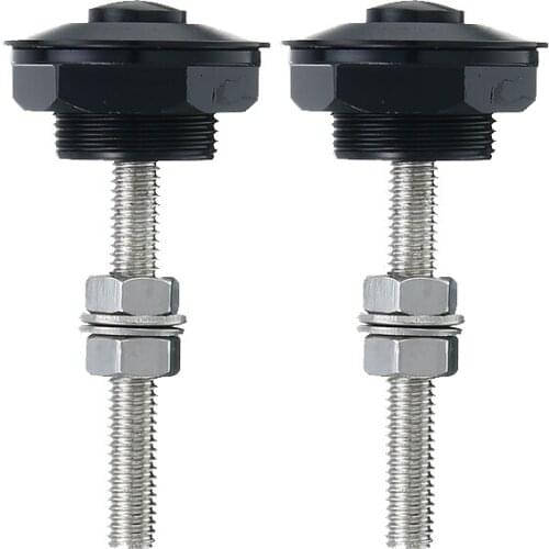 2pcs/set Aluminum Bonnet Latch Push Button Quick Release Hood Pins Latch Protectors Lock Universal for Car