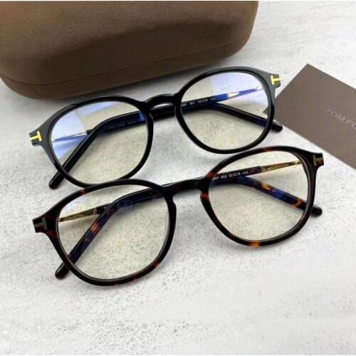 2021 Luxury brand Tom TF mens optical glasses frame fashion business womens reading myopia prescription glasses