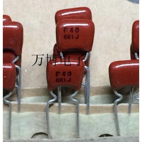 20pcs only orginal new capacitor 680PF 681