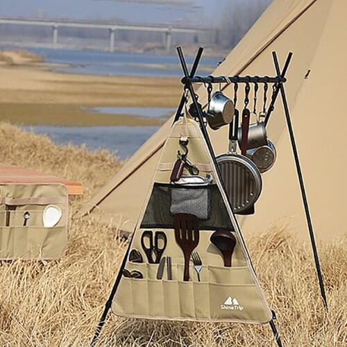 600D Oxford Cloth Picnic Cutlery Storage Bag Outdoor Bbq Camping Cookware Tools Portable Chopsticks Spoon Fork Pack