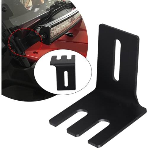 For Polaris General 2016-2020 Front Pillar Roll Cage Brackets Led Light Bar Work Lights Mount Bracket