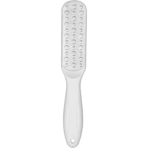 Double Sided Stainless Steel Grinding Foot Care Exfoliating Brush Beauty Feet Pedicure Calluses Removing Foot File Tools
