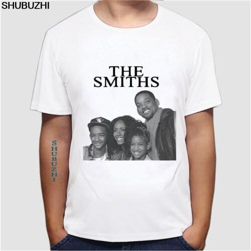 THE SMITHS T-SHIRT S - XXL WILL SMITH FAMILY MUSIC HIPSTER TUMBLR SWAG GIFT T Shirts Casual Brand Clothing Cotton euro size