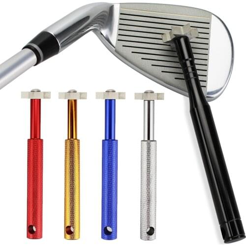 Golf Groove Tool Golf Iron Wedge Club Groove Sharpener Cleaner Golf Club Clear Tool V U Blade Golf Accessories