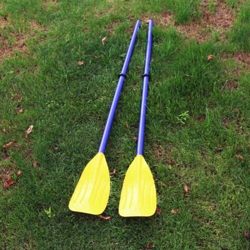 Portable outdoor paddle kayak paddling assault boat inflatable rubber dinghy drifting fishing boat rowing paddle