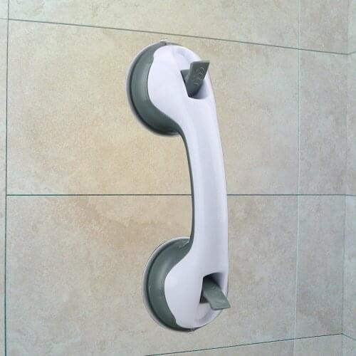 Strong Sucker Hand Grip Shower Safety Handrails Bathroom Accessories Suction Cup Grab Bar Handle for Elder Children Bathroom