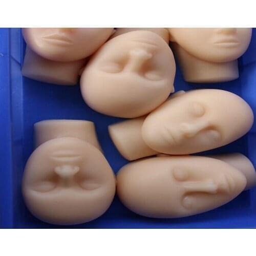 Silicone head model skin suture facial model minimally invasive cosmetic study model