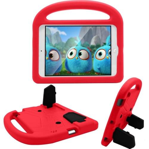 9.7'' EVA Armor Coque for iPad 2 iPad 3 iPad 4 Case Kids A1395 A1430 A1458 Shockproof Soft Handle Stand for iPad 2 3 4 Cover