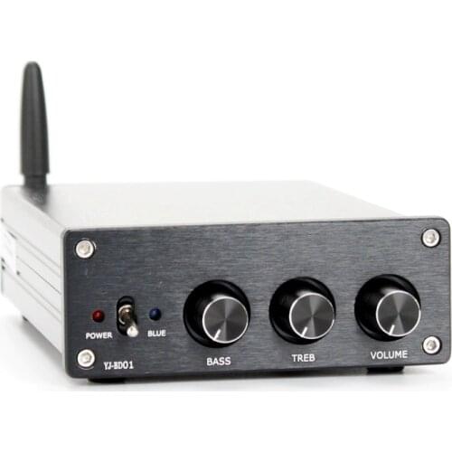 2*75W+150W APTX Bluetooth 5.0 TPA3255 Power Subwoofer Amplifier Board 2.1 Channel Audio Stereo Equalizer QCC3008 Class D Amp