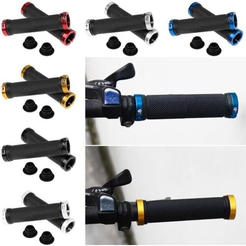 2PCS/1Pair Mountain Road Cycling Bike Bicycle MTB Handlebar Cover Grips Smooth Soft Rubber Anti-Slip Carbon Handle for bicycle