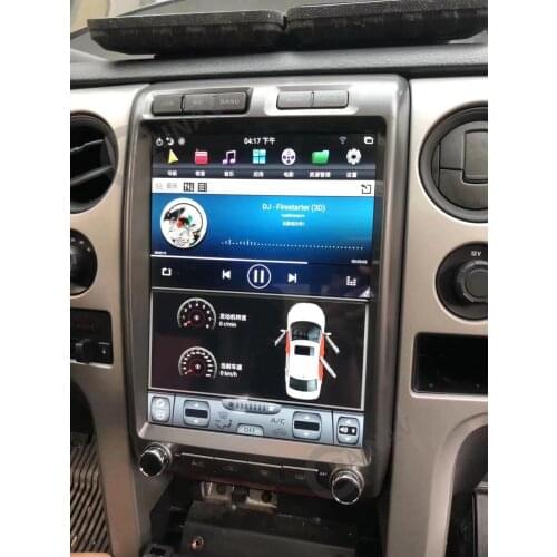 Vertical Screen Android Car Radio GPS Navigation For ford f-150 xlt 2013 Tesla Style Car Multimedia DVD Player