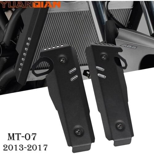 For YAMAHA MT-07 MT07 Motorcycle Radiator Grille Guard Protector Cover set MT 07 2018 2019 2020 2021 Radiator Side Covers Parts
