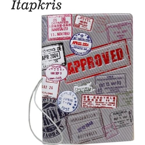 Fashion High Quality Passport Cover Card Holder Travel Organization Holder Cartoon Passport Case For A Passport