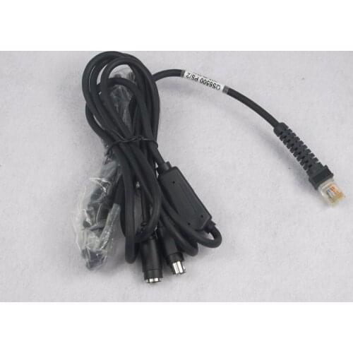 OEM Datalogic QS6500 PS2 KBW Spiral Cable