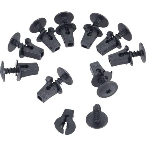 Auto Plastics Clips Fender Liner Mudguard Fastener Clips Screws 108F2129 for VW Passat B5 B6 B7 CC Golf MK6 Tiguan Touran Polo