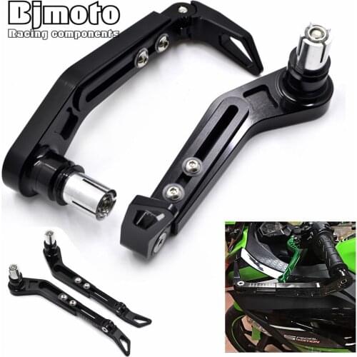 Universal 22mm Handle Bar brake engine Clutch Lever Protector Guard for Yamaha YZF R1 R6 R3 R25 YZFR1 YZF-R6 MT03 MT25 MT 03 25