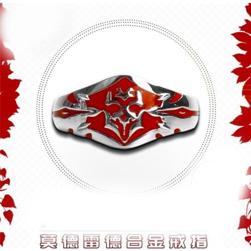1pcs Cartoon Anime Fate /Grand Order Ring Jewelry Daily Cosplay Accessories Decor Jewellery Women Men Christmas Gift