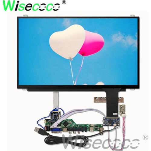 15.6 inch 1366*768 LCD slim LCM screen display capacitive touch HDMI LVDS controller board driver board cable