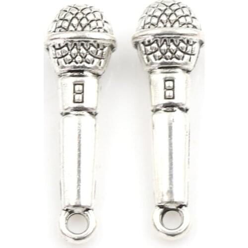 2pcs Microphone Furniture Doll House Decoration Toys For Girl Birthday Gifts Dollhouse Miniature Accessories