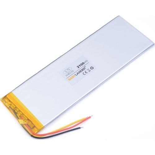 3.7V 2100mAH 3045150 polymer lithium ion / Li-ion battery for tablet pc power bank mp4 cell phone speaker E-book