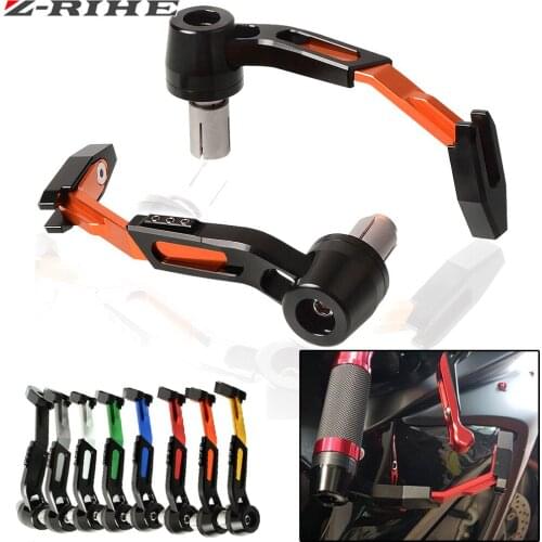 7/8" Adjustable Motorcycle HandleBar Grip Motorbike Brake Clutch Lever Protector Guard For 690 990 Super 390