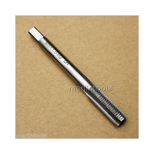 8mm x 1 Metric HSS Left hand Tap M8 x 1.0mm Pitch