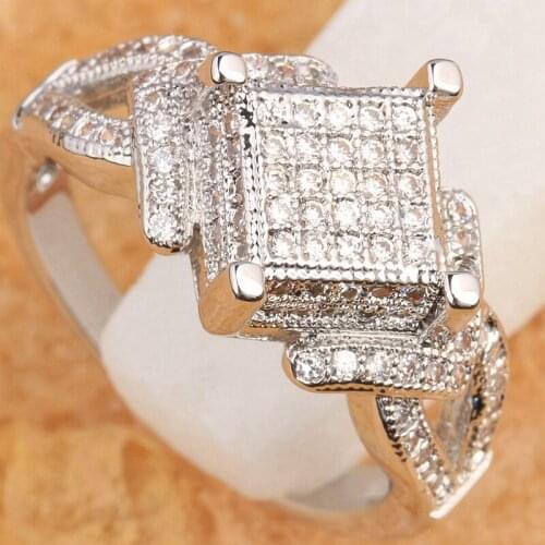 AiMolies Women's Silver Rings