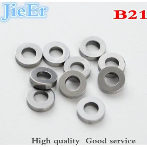 B21 auto engine diesel injector washers 50 pieces and common rail injector adjusting shim(Custom size