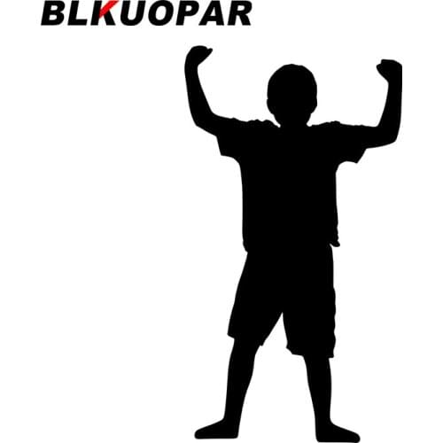 BLKUOPAR for Person Victory Car Stickers Vinyl Material Decals Car Assessoires Refrigerator Suitcase Fashionable Waterproof