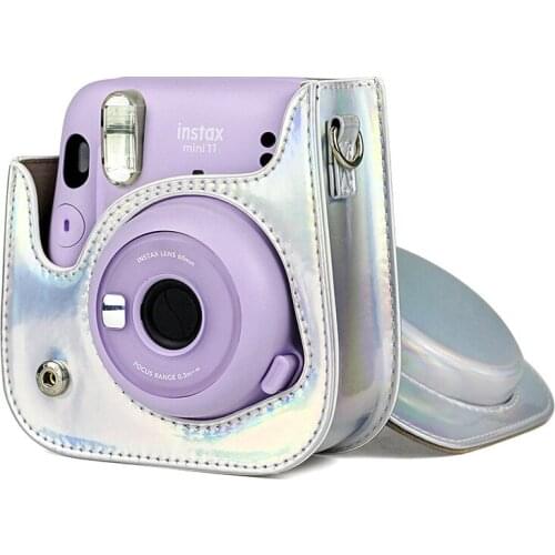For Fujifilm Instax Mini 11 Instant Camera Case Protective Bag with Shoulder Strap Photo Album Film Frame Filters Selfie Lens