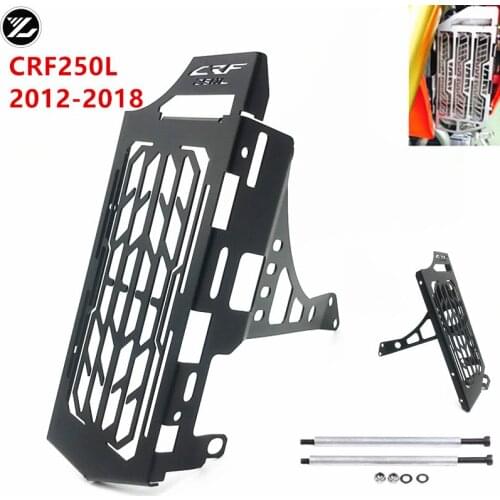 For HONDA CRF250L CRF250 CRF 250 L 250L Rally 2017 2018 2019 2020 2021 Front Radiator Cooler Grille Guard Tirm Cover Protection