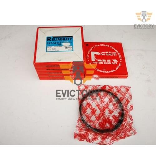 For forklift MITSUBISHI S6E-2 S6E2 overhaul rebuild oil pump gasket piston ring bearng
