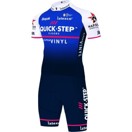 Team quick step cycling skinsuit Cycling Clothing triathlon Bodysuit roupa ciclismo Bike Clothing completo ciclismo estivo 2020