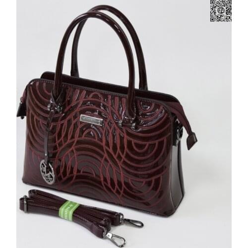 POSSESS BRAND, woman bag embroidery crossed circles