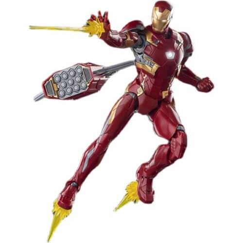 E-Model 1/9 Iron Man MK85 Assemble Model Robot 23cm Action Figure Toy