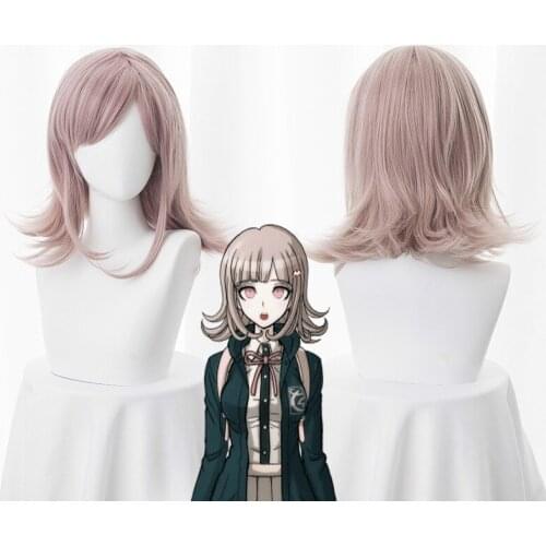 Super DanganRonpa Cosplay Wig Chiaki Nanami Costume Play Woman Adult Wigs Halloween Anime Game Hair