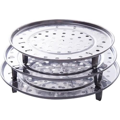 Steamers plate kitchen multifunctional stainless steel water-proof rack steam grid steam pot kitchen accessories cookware 2021