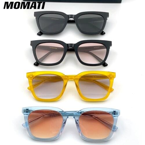 2021 new style Square men women Sunglassess Acetate Polarized UV400 GENLTE MOMATI Sunglasses women men Glasses