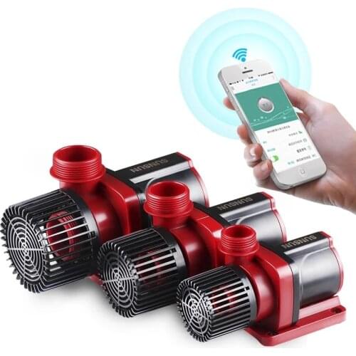 SUNSUN Aquarium WIFI DC water pump large flow submersible pump intelligent mute adjustable amphibious dual-use pump