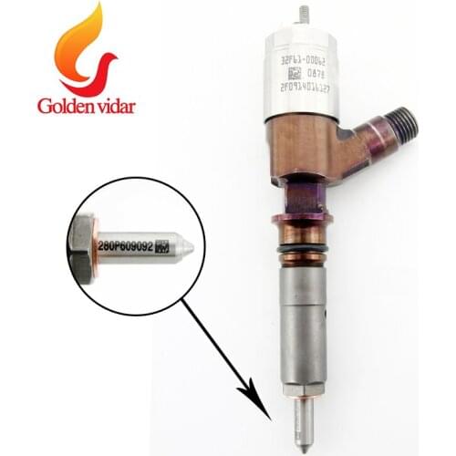 High quality CAT 320D rebuild injector 326-4700, common rail injector 3264700 32F61-00062 2182 for CAT C6.4 diesel engine