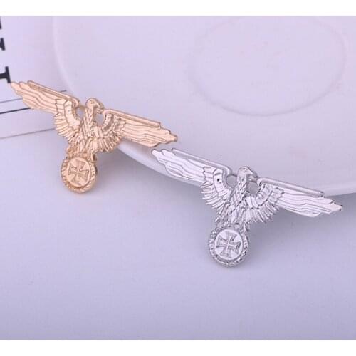 Third Reich Period German Veteran Association logo pin Cap Eagle Military Cross Pin Cap Badge Cockade brooches