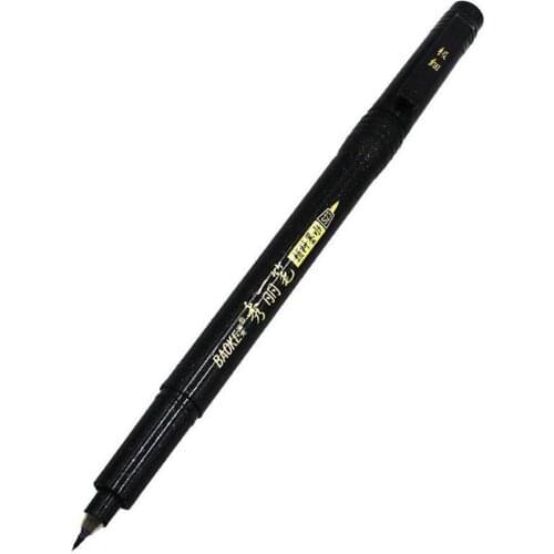 1pc Calligraphy Beauty Pen Can Add Ink Soft Pen Copy Ink Markers Art Marker Drawingblack Lettering Pens Pens For Writing F3L2