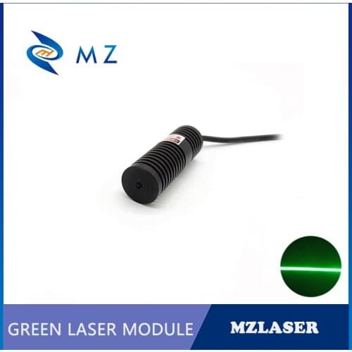 520nm 120mw 100mw 80mw 50mw 110deg with Thin Beam Green Line Laser Module For Room Escape/ Maze props/ Bar Dance Lamp