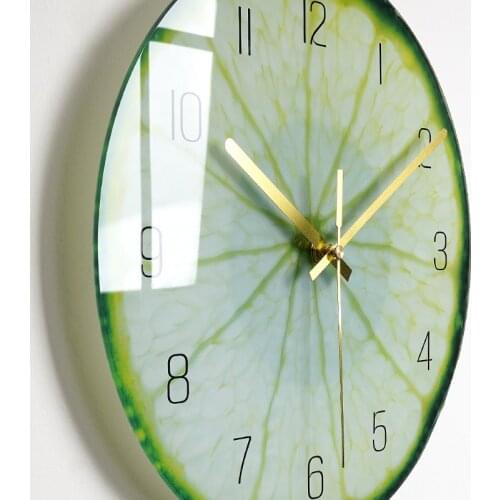 Nordic modern minimalist mute living room study quartz clock home creative fashion atmosphere art light luxury clock LB9251432