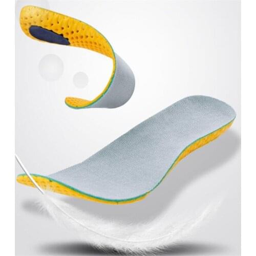 Unisex elastic shock-absorbing insole, breathable honeycomb sneakers, sports memory foam insole