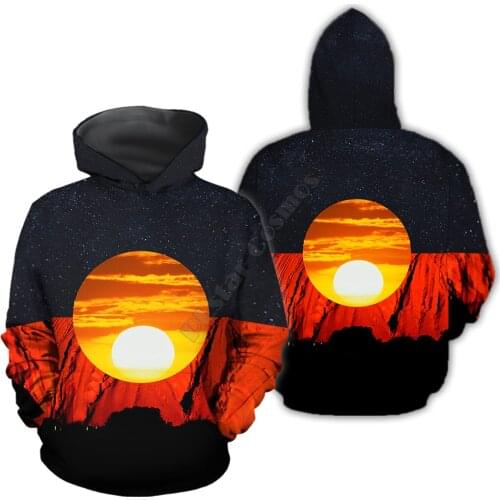 Australia Aborigina Flag 3D Printed Hoodies zipper hoodie women For men Pullover streetwear Cosplay Costumes