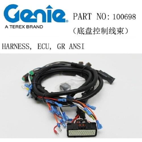 Genie 5 chassis harness assembly, part No. 100698 for GS1930 GS2646 GS3246