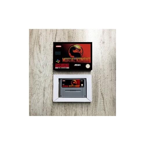 Mortal Kombat - EUR Version Action Game Card With Retail Box