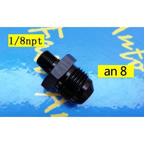 Male npt1/8 1/8npt npt 1/8 to 8an an8 an 8 male adaptor adapter Fitting